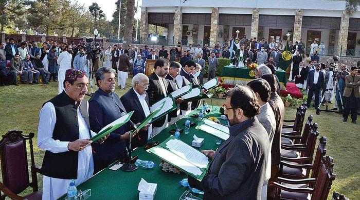 Member Balochistan Cabinet Sworn In