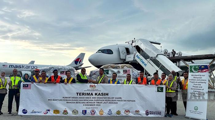 Flood&stricken Malaysia receives aid from Pakistan