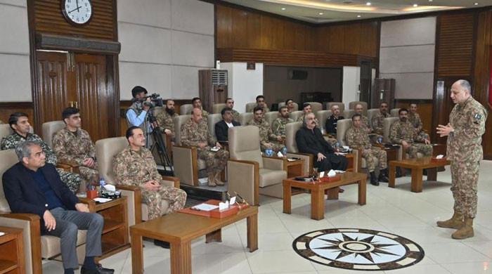 Hostile elements will be dealt with iron hand, warns COAS during Peshawar visit