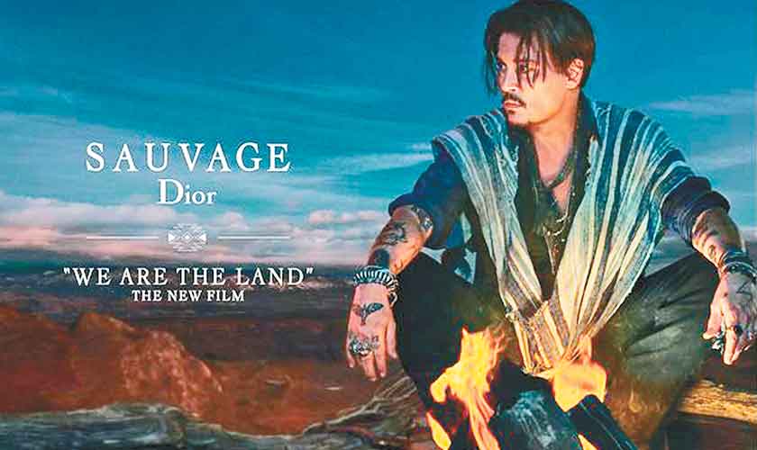 Johnny Depp S Dior Sauvage Advert Pulled Over Racial Insensitivity