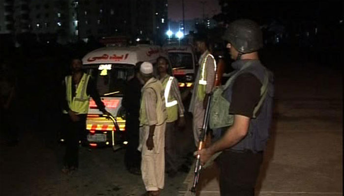 Three hurt as PML-N office attacked in Lyari