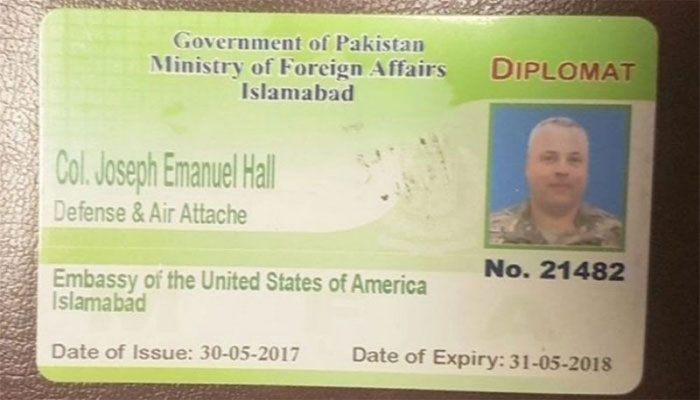 US diplomat involved in fatal accident leaves Pakistan
