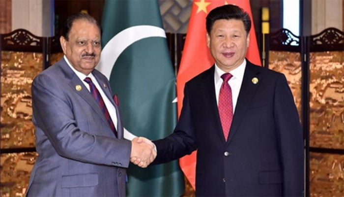 President Mamnoon to meet Chinese counterpart Xi Jinping to boost ties