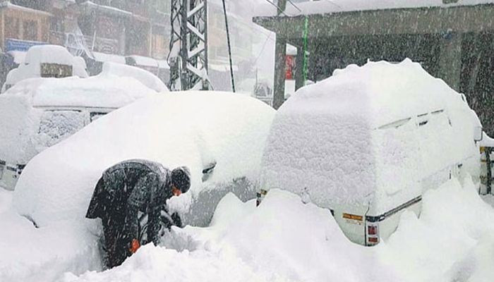 In Pictures Parts Of Pakistan Receive Heavy Snowfall