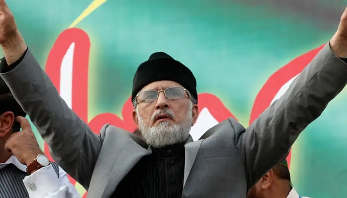 PAT leader Dr Tahir-ul-Qadri. — Reuters/File