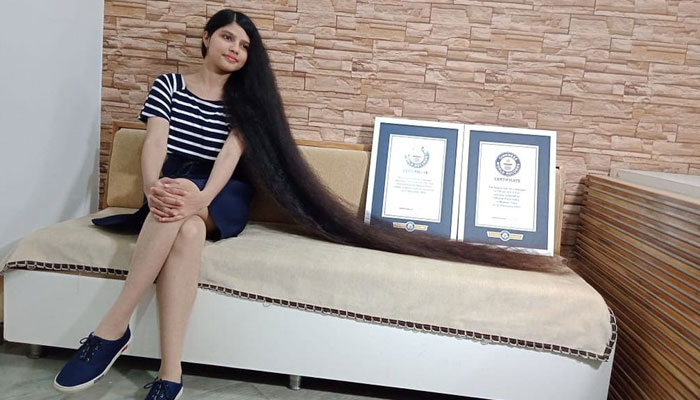 Indian ‘Rapunzel’ retains crown as teen with the world’s longest hair