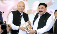 ‘Lal Haveli Se Aqwam-e-Muttahida Tak’ launched: Sarwar, Sh Rashid see country’s future bright under Imran Khan