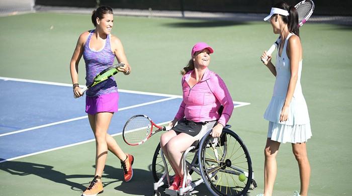 Wheelchair tennis coaching camp starts today