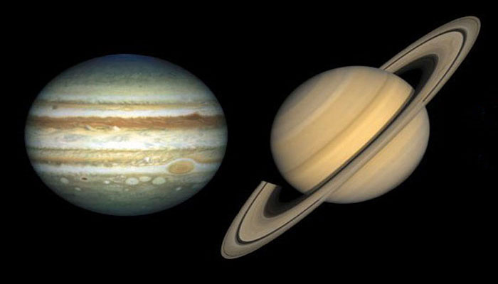 Jupiter, Saturn cheek-to-cheek in rare celestial dance