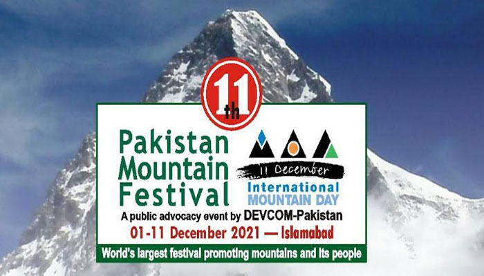 11th Pakistan Mountain Festival to start from Dec 1