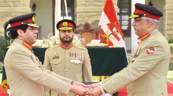 Lt-Gen Nadeem hands over command of Karachi Corps to Lt-Gen Saeed