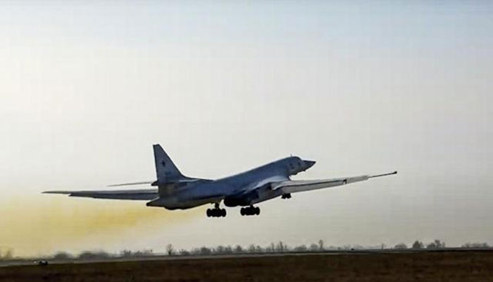 Russia sends bombers on patrol over Belarus