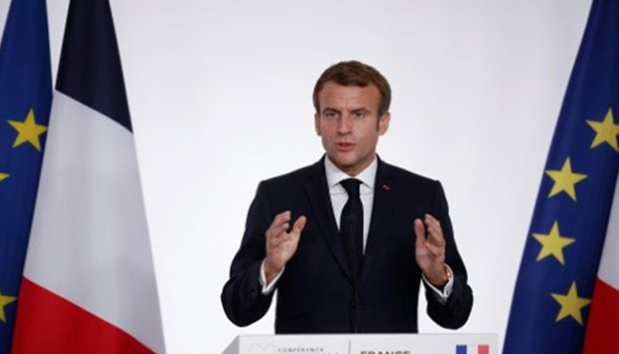 Macron makes subtle change in French flag’s colour