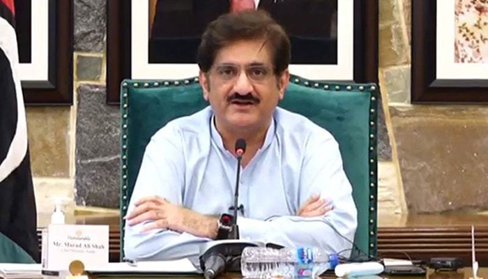 Sindh Chief Minister Syed Murad Ali Shah. File photo