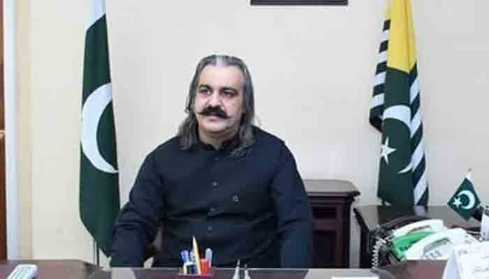 Federal Minister for Kashmir Affairs and Gilgit-Baltistan Ali Amin Khan Gandapur. File photo