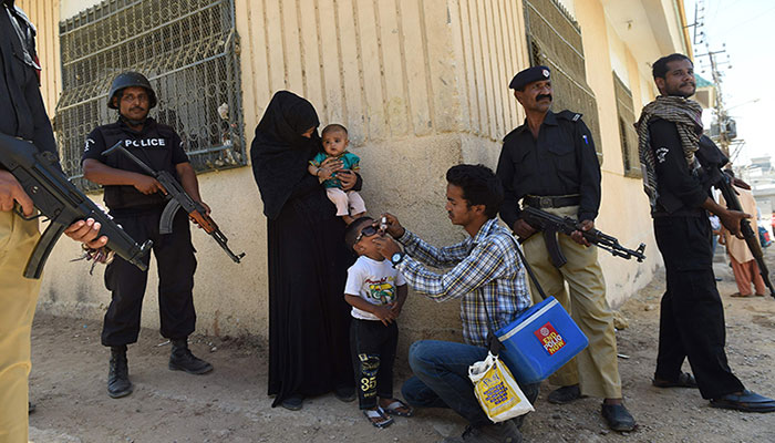 3,000 cops deployed for security of polio vaccinators in Mardan