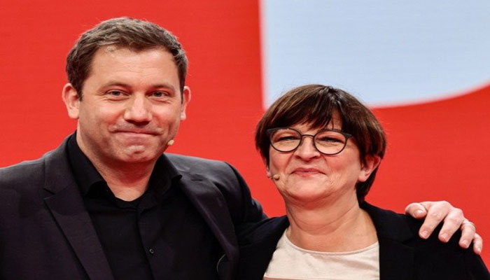 Germany’s Social Democrats elect two new leaders