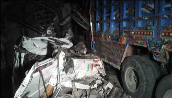 Five of a family killed in Multan road accident