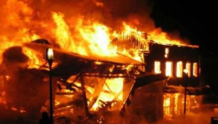 Seven of a family burnt alive in Pirmahal house fire