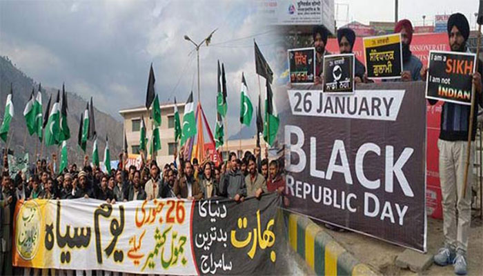 Kashmiris mark Indian Republic Day as Black Day