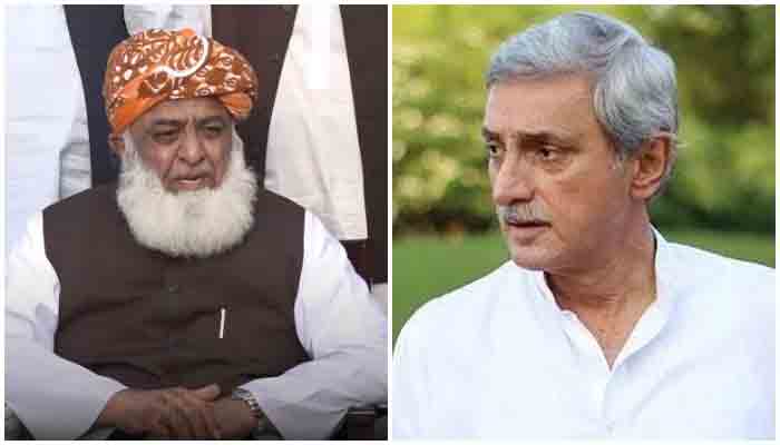 PDM chief Maulana Fazlur Rehman had reportedly met disgruntuled PTI leader Jahangir Tareen recently to seek support against the government. -File photo