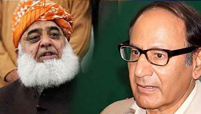 PMLQ supremo dashes to Islamabad, meets PDM chief: No assurance yet to Fazlur Rehman by Chaudhry Shujaat