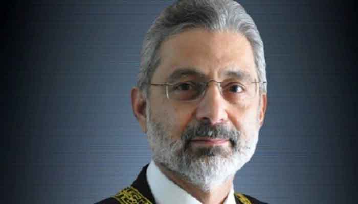 Justice Qazi Faez Isa. -Courtesy Supreme Court of Pakistan