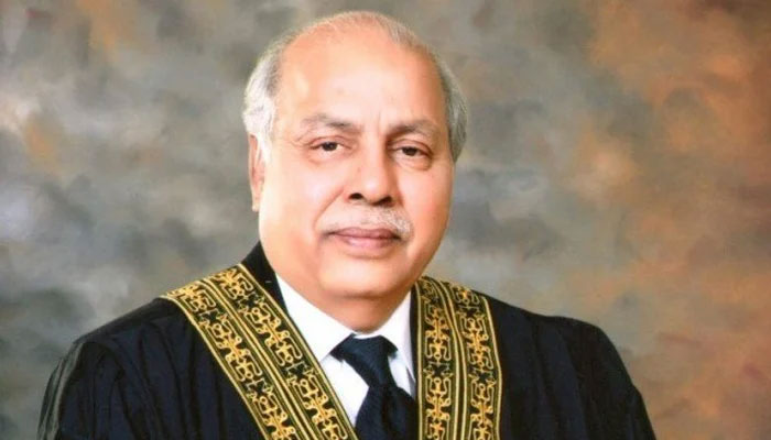 Former chief justice Gulzar Ahmad -- SC website