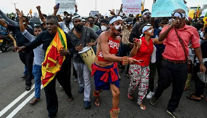 Severe shortages of food and fuel, alongside lengthy electricity blackouts, have led to weeks of widespread anti-government demonstrations.- AFP