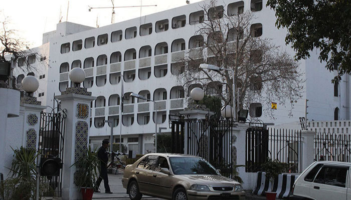 Pakistans Foreign Office building in Islamabad. Photo: The News/File