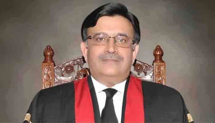 Chief Justice of Pakistan Justice Umer Ata Bandial. Photo: Apex court website