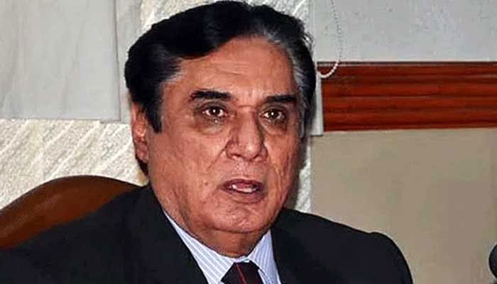 NAB Chairman Justice (retd) Javed Iqbal. Photo: The News/File