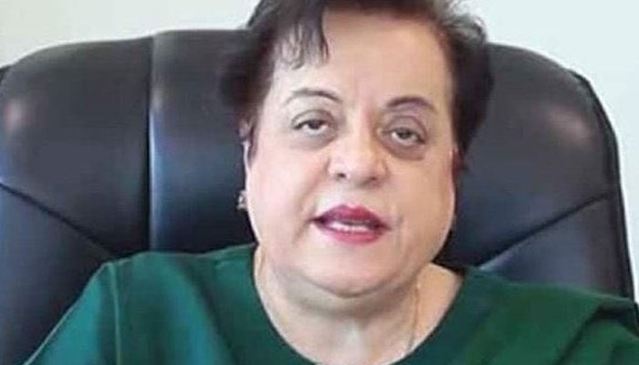 Senior Vice President Pakistan Tehreek-e-Insaf Shireen Mazari. File photo