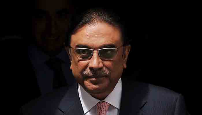 Former president Asif Zardari. -File photo