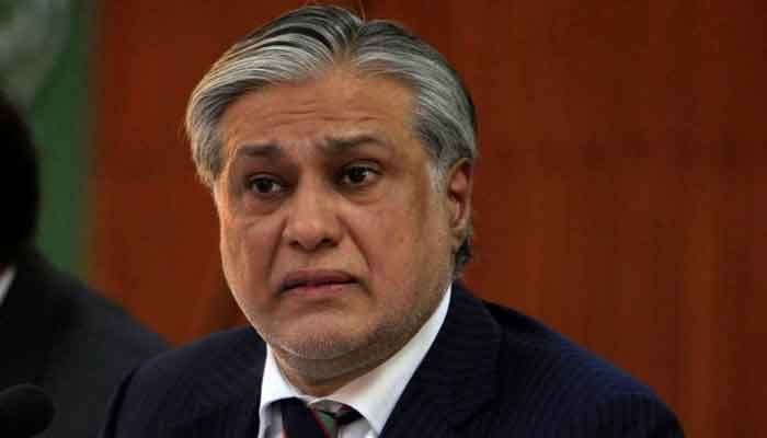 Former finance minister Ishaq Dar. File photo