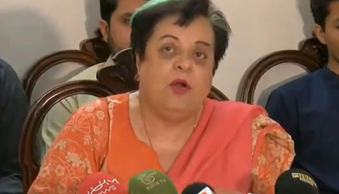 Former human rights Minister Shireen Mazari. Twitter