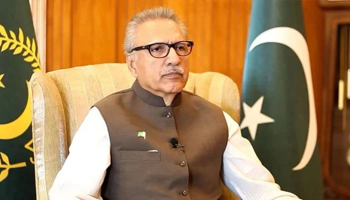 President of Pakistan Dr Arif Alvi. — APP/File