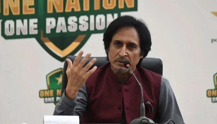 Pakistan Cricket Board Chairman Ramiz Raja. — PCB/File