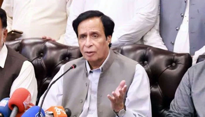 Chief Minister Punjab Pervaiz Elahi. —Facebook/ Pervaiz Elahi