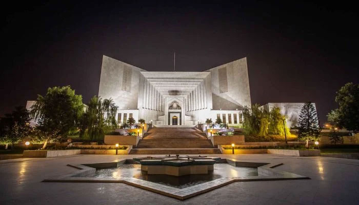 The Supreme Court premises in Islamabad. The SCP website.