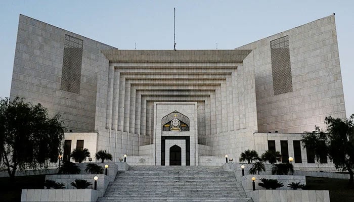 The Supreme Court of Pakistan in Islamabad. The SCP website.