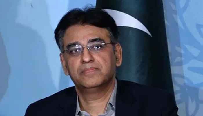 PTI leader Asad Umar. -APP/File