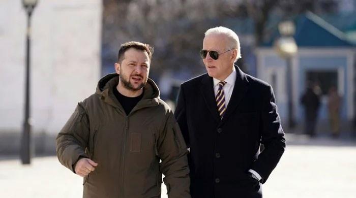 Ahead Of War’s Anniversary: Biden Makes Unannounced Trip To Kyiv