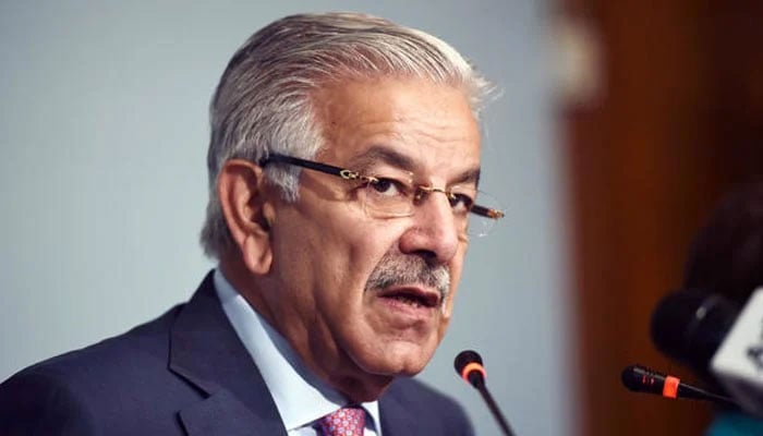 Defence Minister Khawaja Asif. AFP/File