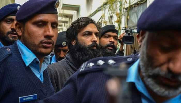 Pakistani-American Zahir Jaffer, the main convict in the Noor Muqaddam murder case, arrives in court in Islamabad. — AFP/File