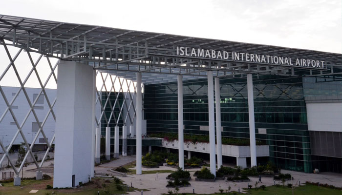 A general view of the newly-built Islamabad International Airport ahead of its official opening. —AFP