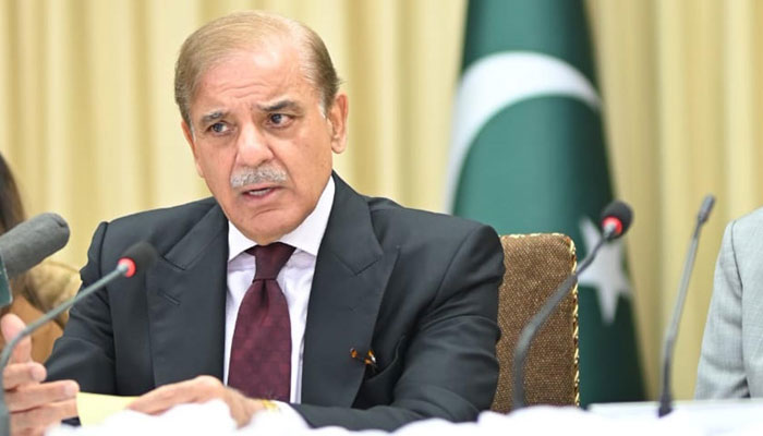 Prime Minister Muhammad Shehbaz Sharif photographed on September 27, 2022. - PID