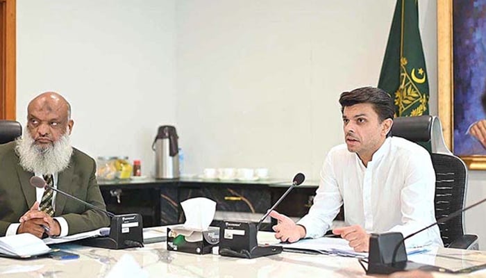 Special Assistant to the Prime Minister, Jawad Sohrab Malik (right). — APP/File