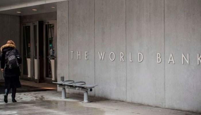 World Bank is written on its Washinton headquarters. — AFP?File