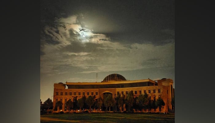 The main office building of the National University of Sciences & Technology (NUST) can be seen in this picture released on September 19, 2022. — Instagram/@nustgram via @faysal_lateef